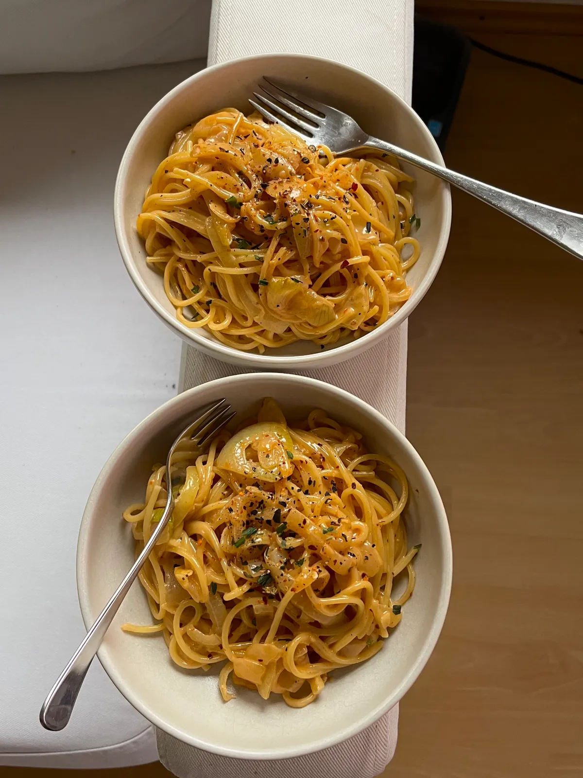 French Onion Pasta